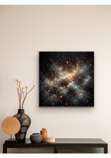 Uzay Boşluğu Kanvas Tablo 60 x 60 cm