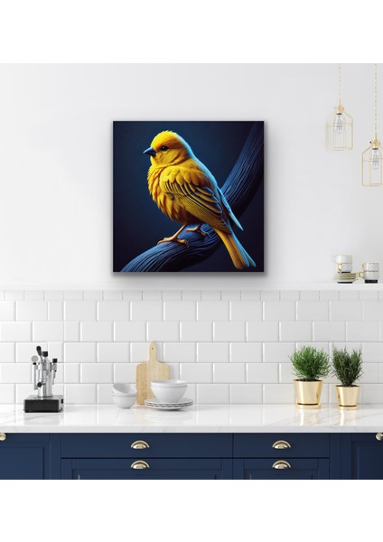 Kanarya Kanvas Tablo 60 x 60 cm indirimleri