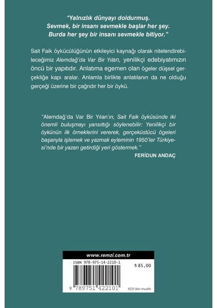 Alemdağ’da Var Bir Yılan - Sait Faik Abasıyanık