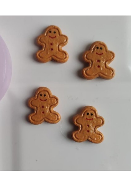 4 Lü Mini Kurabiyeler Silikon Kalıp
