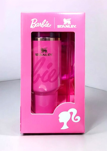 Barbie quencher h2.0 flowstate paslanmaz çelik termos 40 oz 1,18 lt rose quartz 2.0