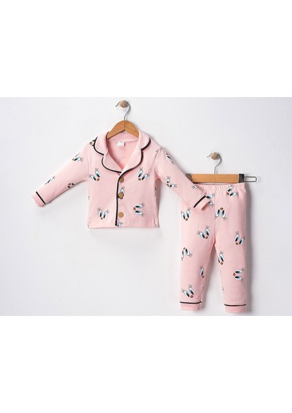 Civciv Desenli Mevsimlik Bebek Pijama Takımı