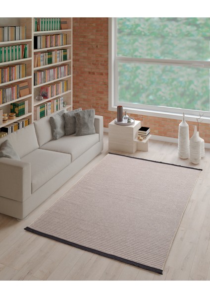 Paradis Vizon Renk Fitil Model Yıkanabilir Şönil Kilim