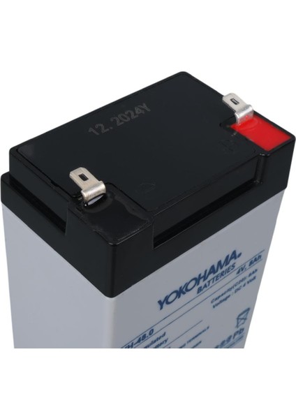 Yh-48.0 4 Volt - 8 Amper Kuru Akü (68 x 45 x 95 mm)