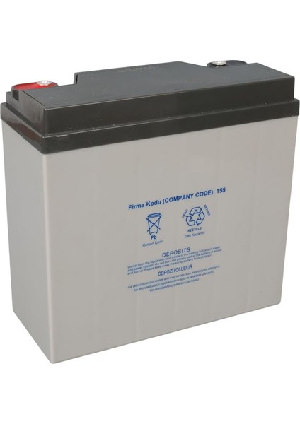 YH-1224 12 Volt - 24 Amper Elektrikli Bisiklet Aküsü (180 x 76 x 167 mm)