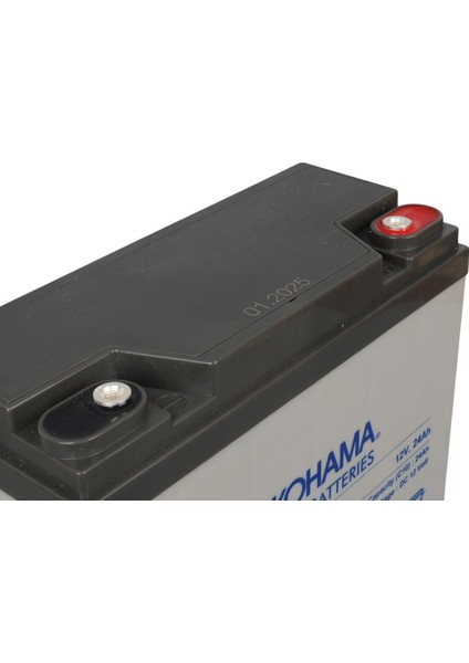 YH-1224 12 Volt - 24 Amper Elektrikli Bisiklet Aküsü (180 x 76 x 167 mm)