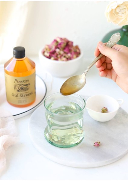 Doğal Fermente Gül Sirkesi 500 ml