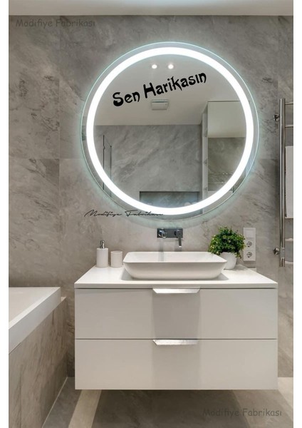 Motivasyon Sticker - Sen Harikasın Dekoratif Duvar Ayna Cam Dekor Yazı Sticker fiyatları