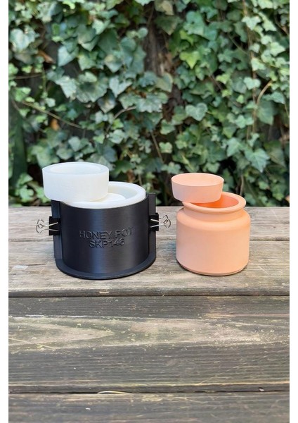 Honey Pot Kapaklı Kasnaklı Silikon Kap Kalıbı fırsatları