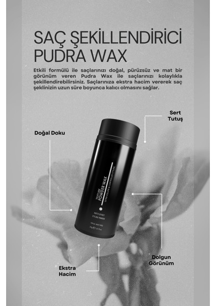 By Mia Saç Şekillendirici Pudra Wax (30g.) | Haır Stylıng Powder fiyatları