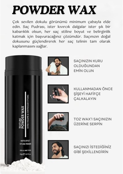 By Mia Saç Şekillendirici Pudra Wax (30g.) | Haır Stylıng Powder fırsatları