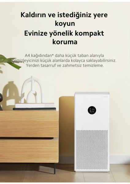 Hepa Filtreli Yüksek Hassasiyetli Pm 2.5 Sensör Akıllı Hava Temizleyici - Onerous Lambader Hediye! modelleri