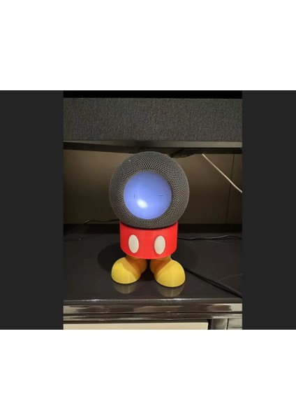 Gadgetgurme Mickey Görünümlü Homepod Mini Için Stand Plastik