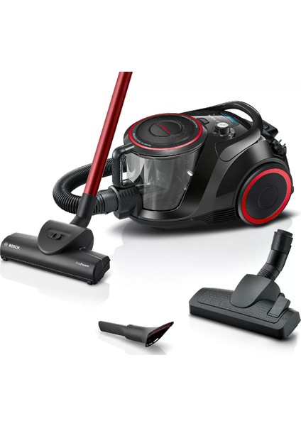 Ultra Güçlü Turbo Başlıklı Hepa Filtreli Premium Toz Torbasız Süpürge 10 Yıl Motor Garantili, Onerous Lambader Hediye