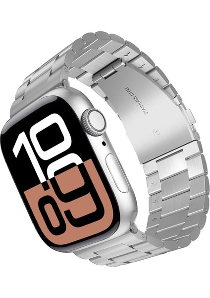 Apple Watch Seri 2 3 4 5 6 7 8 Se Ultra Uyumlu 38 40 41MM Paslanmaz Çelik Akıllı Saat Kordonu fiyatları