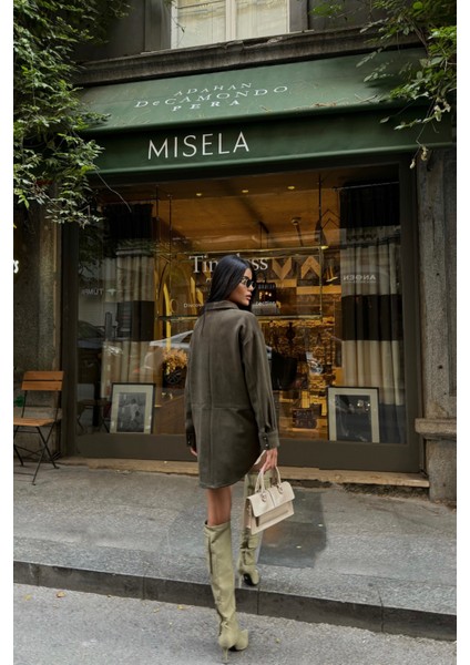 Haki Marka Model Süet Gömlek indirimleri