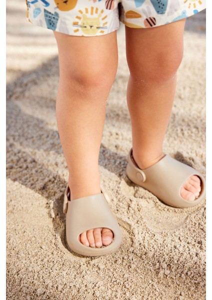 Krem Bantlı Unisex Terlik fiyatları