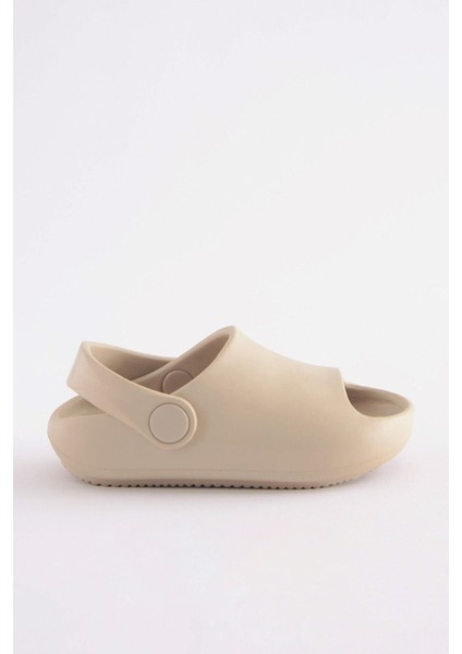 Krem Bantlı Unisex Terlik fırsatları