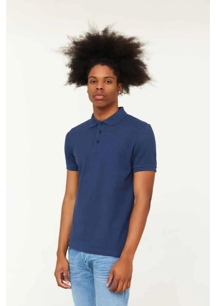 Erkek T-Shirt 4613 Indigo