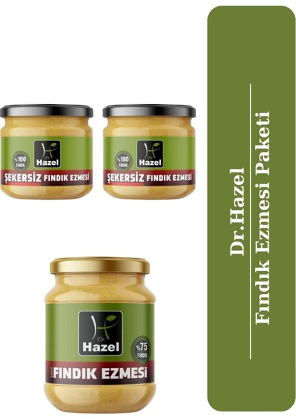 Drhazel Fındık Ezmesi Paketi