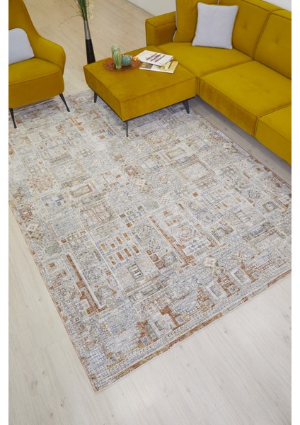 Phaedra Vintage ve Modern Salon Halısı Mutfak Halısı Yolluk Yumuşak Halı Tozumaz Halı indirimleri