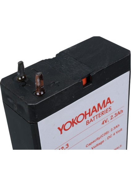 Yh-42.3 4 Volt - 2.3 Amper Kuru Akü (50 x 100 x 22 Mm)