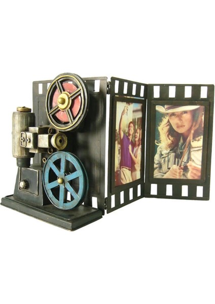 Dekoratif Metal Çerçeve Sinema Temalı