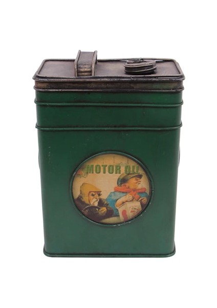 Dekoratif Metal Yakıt Bidonu Kumbaralı fiyatları