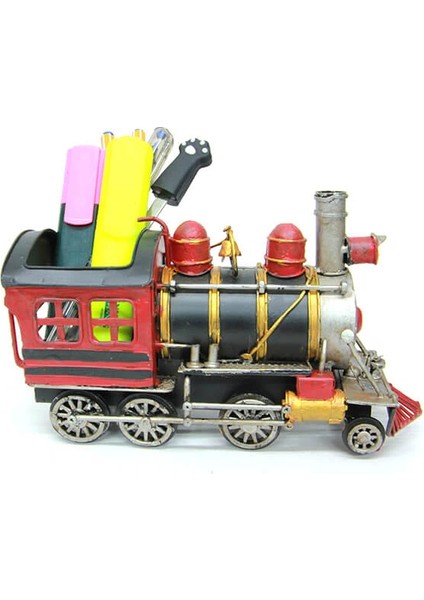 Dekoratif Metal Lokomotif Kalemlik fiyatları