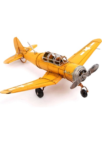 Dekoratif Metal Uçak