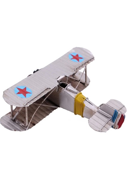 Dekoratif Metal Uçak Çift Kanatlı modelleri