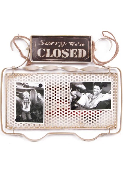 Dekoratif Metal Kapı Yazısı Araba Dekorlu modelleri