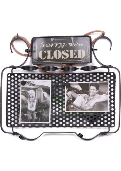 Dekoratif Metal Kapı Yazısı Araba Dekorlu modelleri