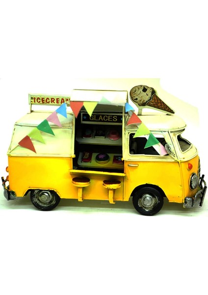 Dekoratif Metal Dondurma Minibüsü fiyatları