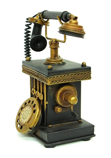 Dekoratif Metal Telefon Kumbaralı fiyatları