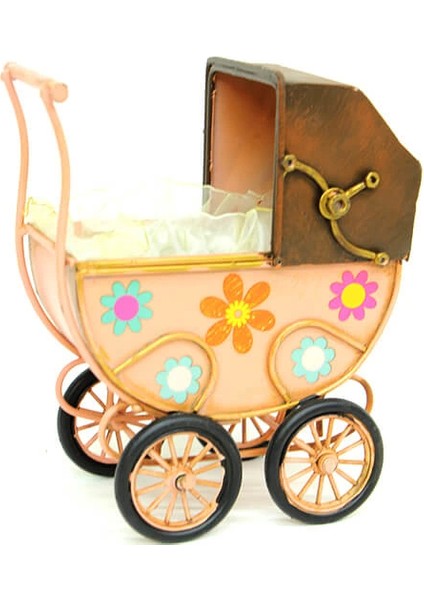 Dekoratif Metal Bebek Arabası modelleri