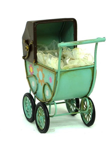 Dekoratif Metal Bebek Arabası modelleri