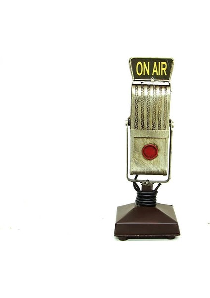 Dekoratif Metal Mikrofon