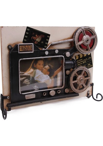 Dekoratif Metal Çerçeve Sinema Projektörü Dekorlu fiyatları