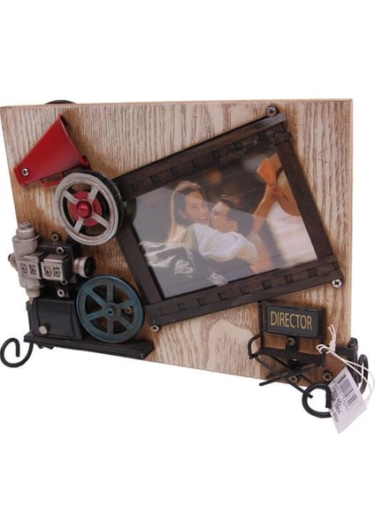 Dekoratif Metal Çerçeve Sinema Projektörü Dekorlu indirimleri