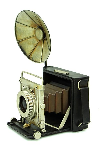 Dekoratif Metal Fotoğraf Makinesi modelleri