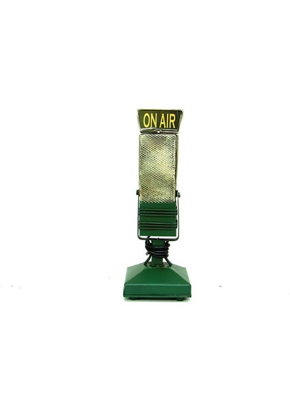 Dekoratif Metal Mikrofon
