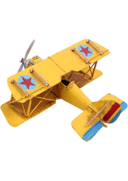Dekoratif Metal Uçak Çift Kanatlı modelleri