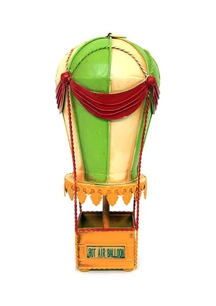 Dekoratif Metal Sıcak Hava Balonu