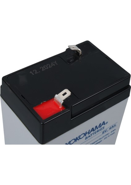 Yh-64.0 6 Volt - 4 Amper Işıldak Aküsü (70 x 48 x 101 Mm)