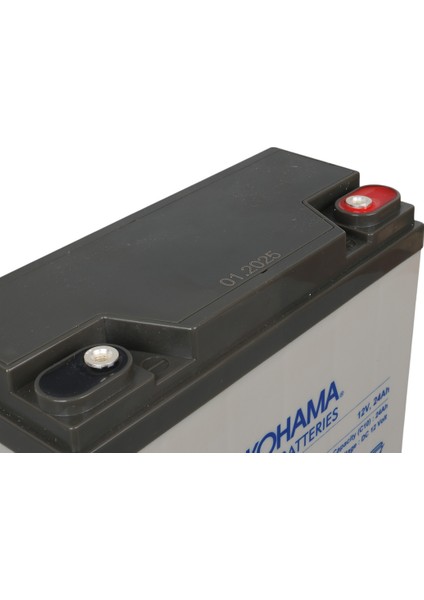 YH-1224 12 Volt - 24 Amper Elektrikli Bisiklet Aküsü (180 x 76 x 167 Mm)