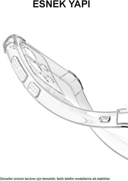 Caseworld Infinix Zero 40 4g Kapak Kamera Korumalı Airbag Antishock Köşe Korumalı Şeffaf Silikon Kılıf modelleri