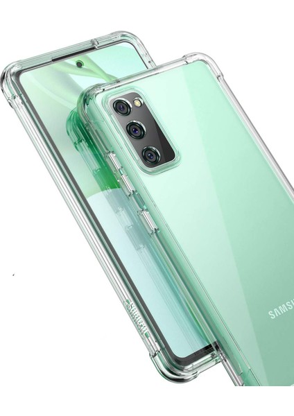 Caseworld Samsung Galaxy S20 Fe Kapak Kamera Korumalı Airbag Antishock Köşe Korumalı Şeffaf Silikon Kılıf fiyatları