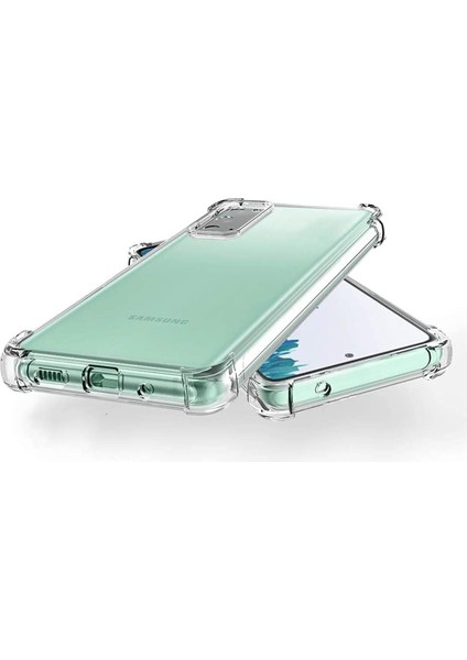 Caseworld Samsung Galaxy S20 Fe Kapak Kamera Korumalı Airbag Antishock Köşe Korumalı Şeffaf Silikon Kılıf fırsatları