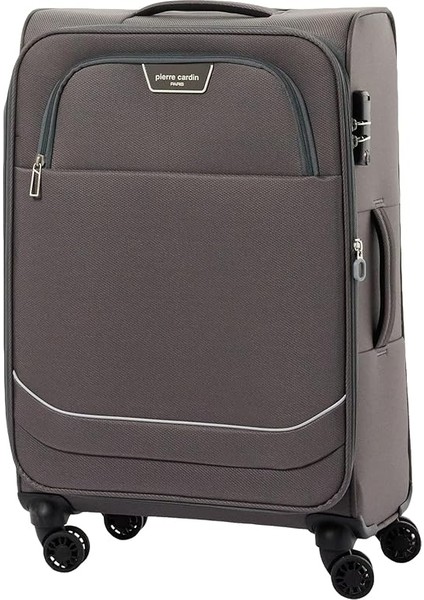 04PC7050-03-ANT Pierre Cardin Trolley 50 cm Kabin Boy Valiz